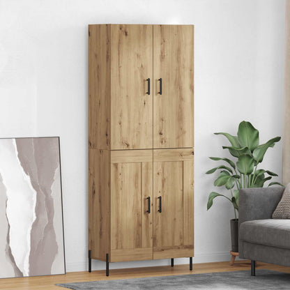 Credenza rovere artigianale 69,5 x 34 x 180 cm