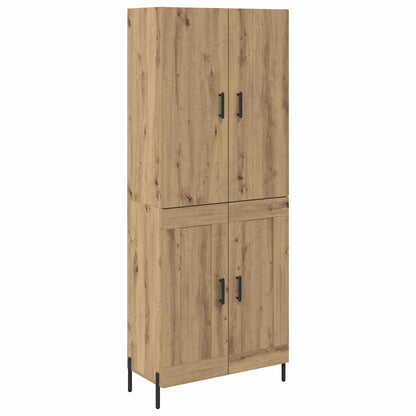 Credenza rovere artigianale 69,5 x 34 x 180 cm