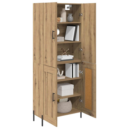 Credenza rovere artigianale 69,5 x 34 x 180 cm