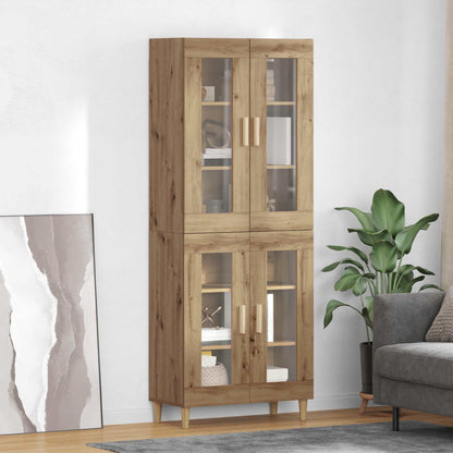 Credenza rovere artigianale 69,5 x 34 x 180 cm