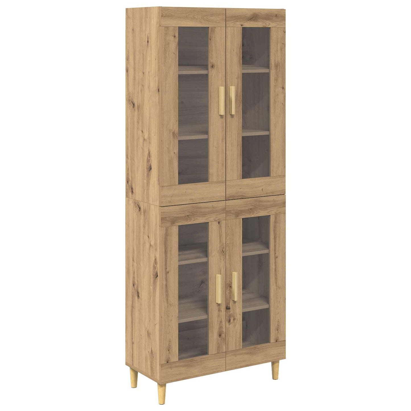 Credenza rovere artigianale 69,5 x 34 x 180 cm