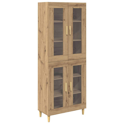 Credenza rovere artigianale 69,5 x 34 x 180 cm