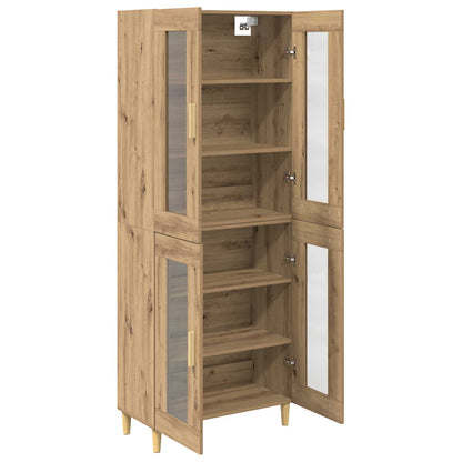 Credenza rovere artigianale 69,5 x 34 x 180 cm