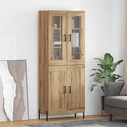 Credenza rovere artigianale 69,5 x 34 x 180 cm