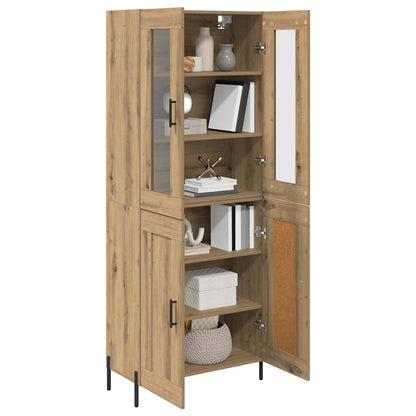 Credenza rovere artigianale 69,5 x 34 x 180 cm