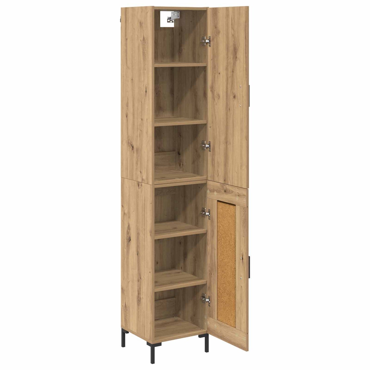Credenza rovere artigianale 69,5 x 34 x 180 cm