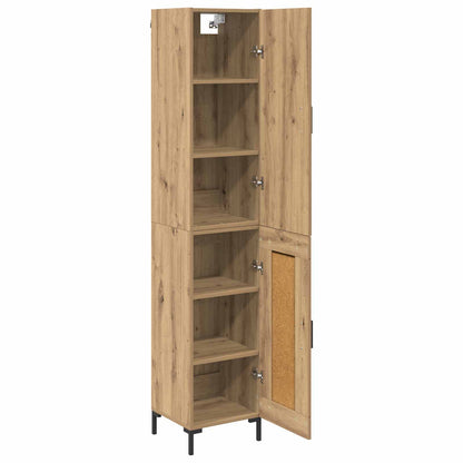 Credenza rovere artigianale 69,5 x 34 x 180 cm