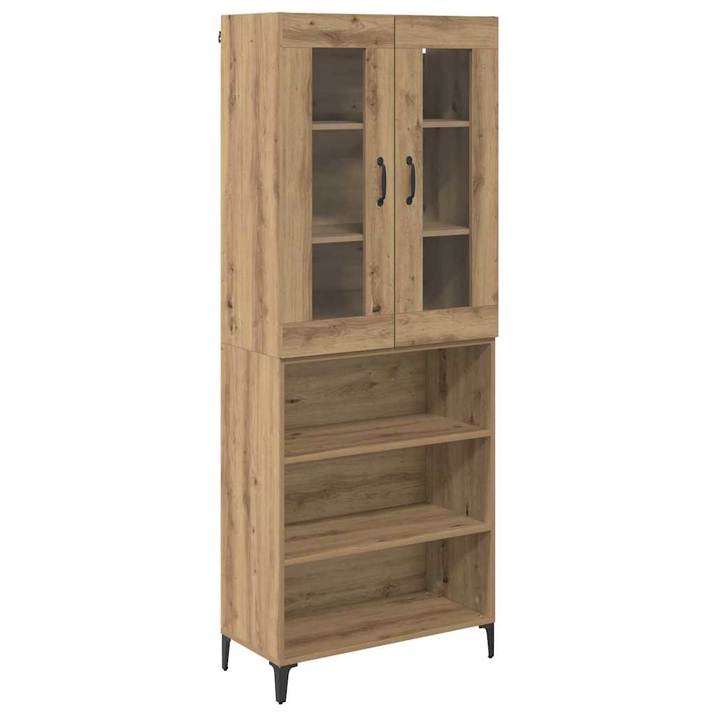 Credenza rovere artigianale 69,5 x 34 x 180 cm