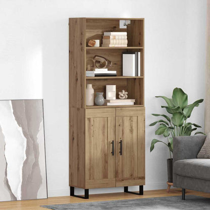 Credenza rovere artigianale 69,5 x 34 x 180 cm