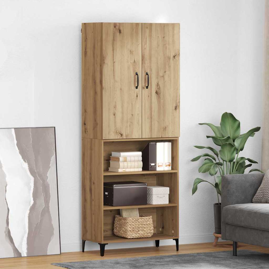 Credenza rovere artigianale 69,5 x 34 x 180 cm