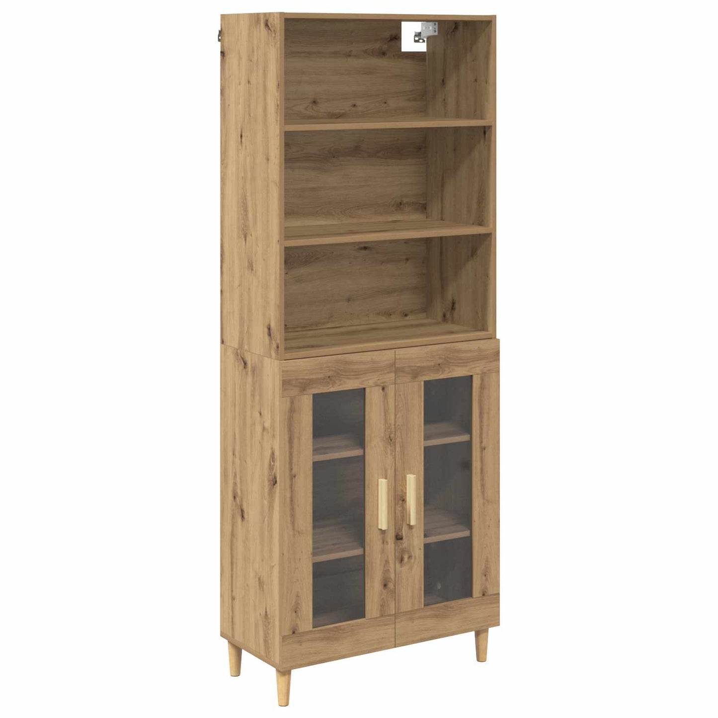 Credenza Rovere artigianale 69,5 x 32,5 x 180 cm