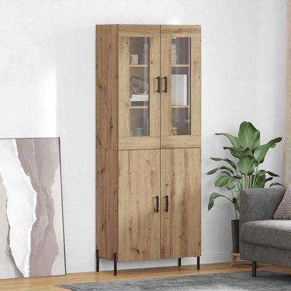 Credenza rovere artigianale 69,5 x 34 x 180 cm
