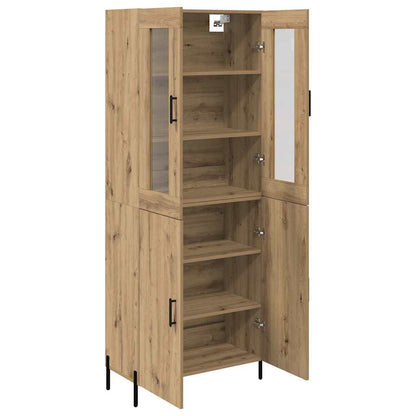 Credenza rovere artigianale 69,5 x 34 x 180 cm