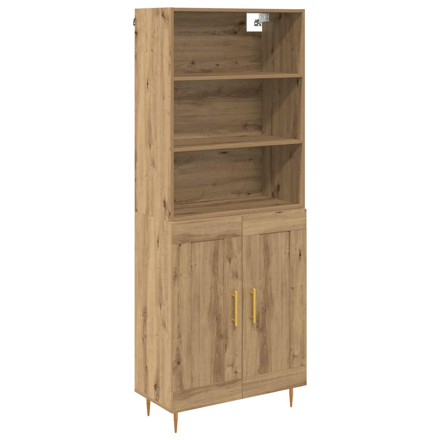 Credenza rovere artigianale 69,5 x 34 x 180 cm