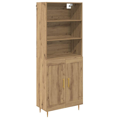 Credenza rovere artigianale 69,5 x 34 x 180 cm