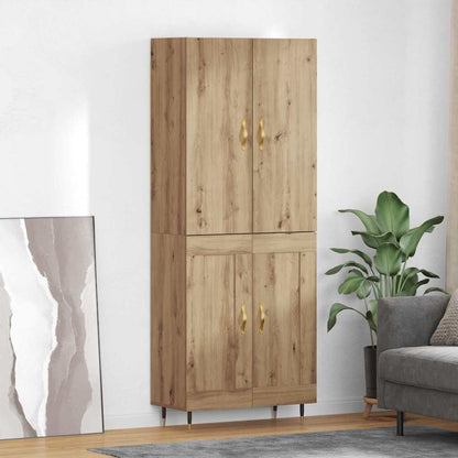 Credenza rovere artigianale 69,5 x 34 x 180 cm