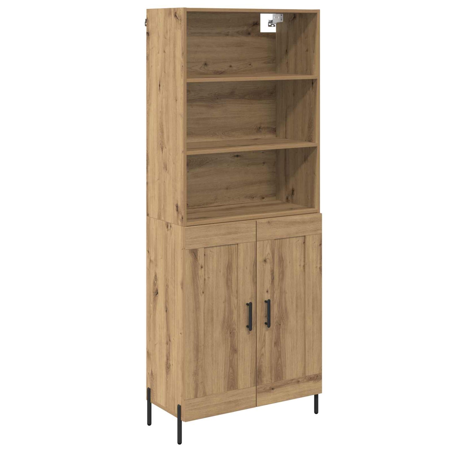 Credenza Rovere artigianale 69,5 x 32,5 x 180 cm