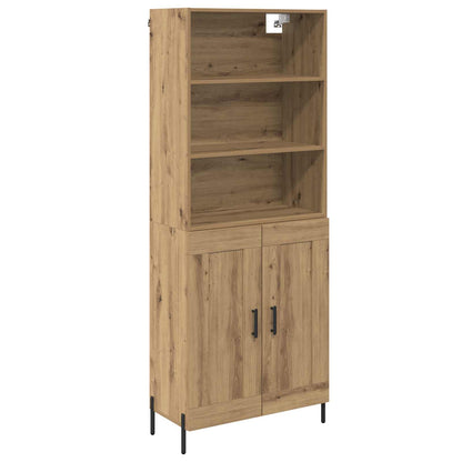 Credenza Rovere artigianale 69,5 x 32,5 x 180 cm