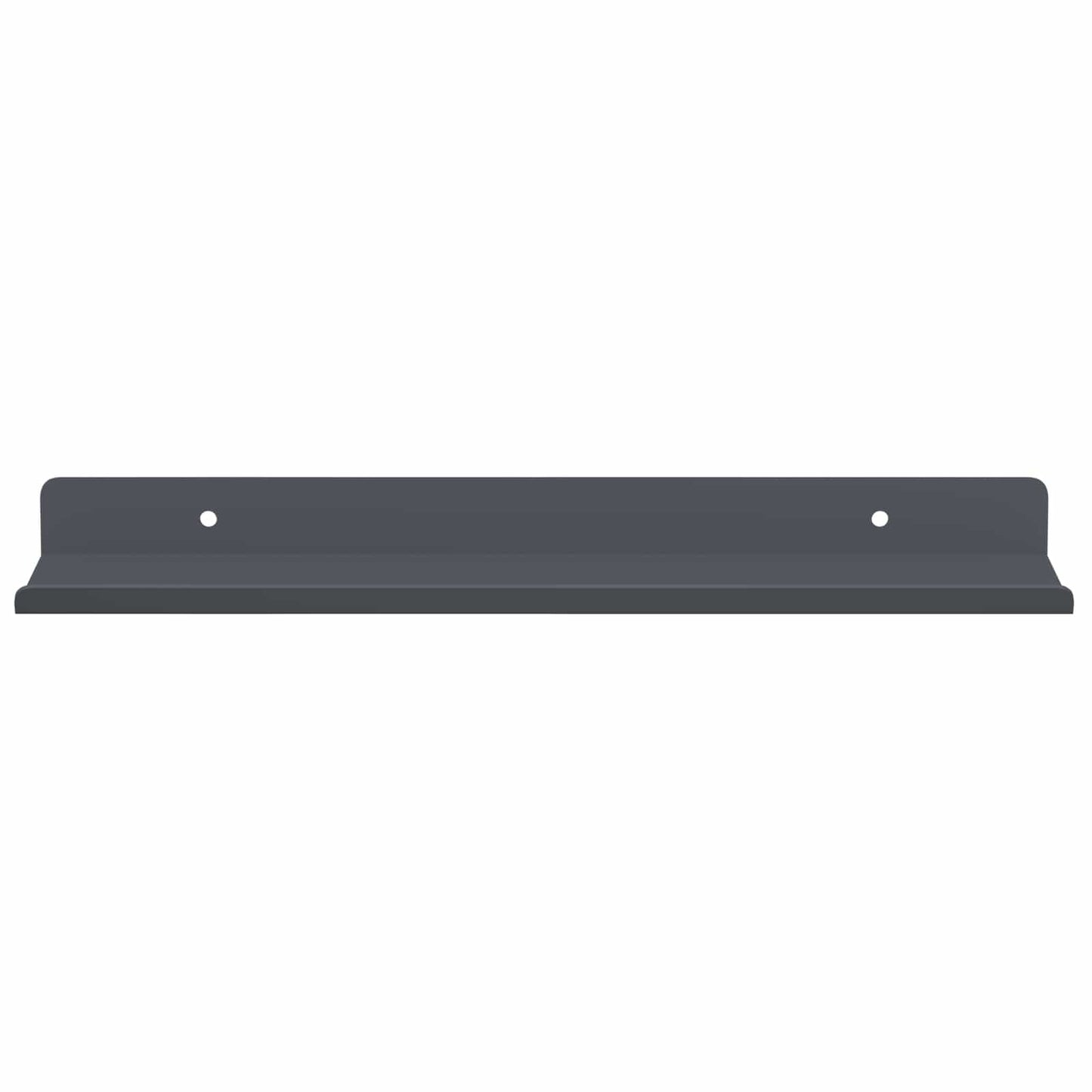 Mensola sospesa 4 pcs Antracite 30 x 9 x 2,5 cm Acciaio