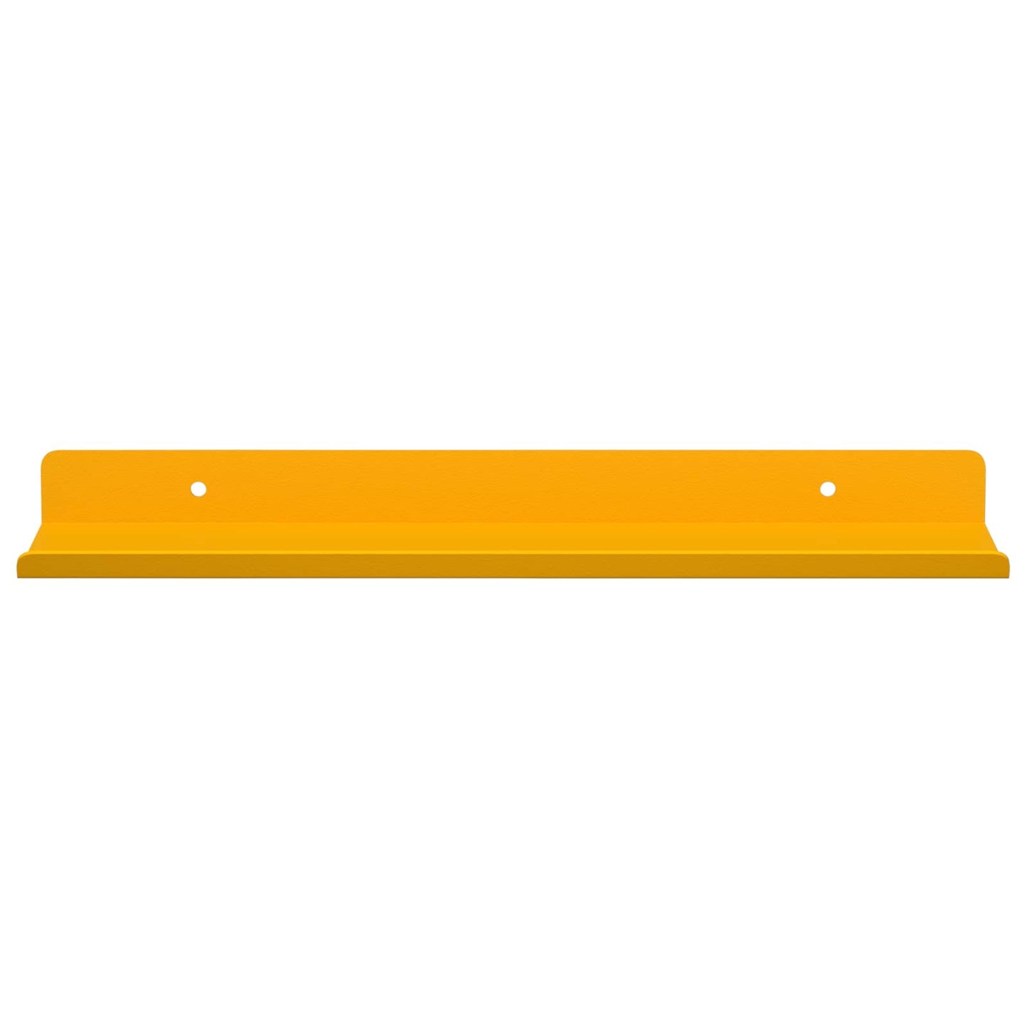 Mensola sospesa 4 pcs Giallo senape 30 x 9 x 2,5 cm Acciaio