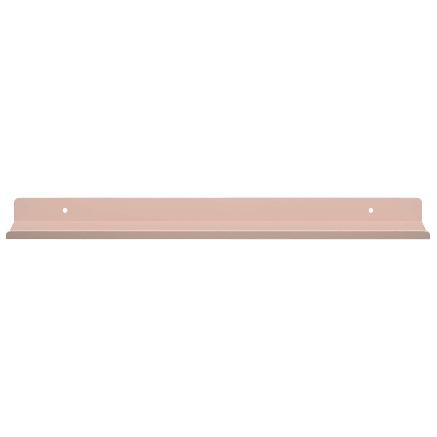 Mensola sospesa 2 pcs Rosa 40 x 9 x 2,5 cm Acciaio