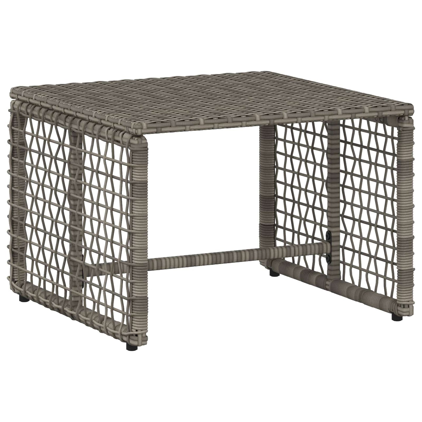Set di Mobili da Esterno con cuscino 5 pcs Grigio