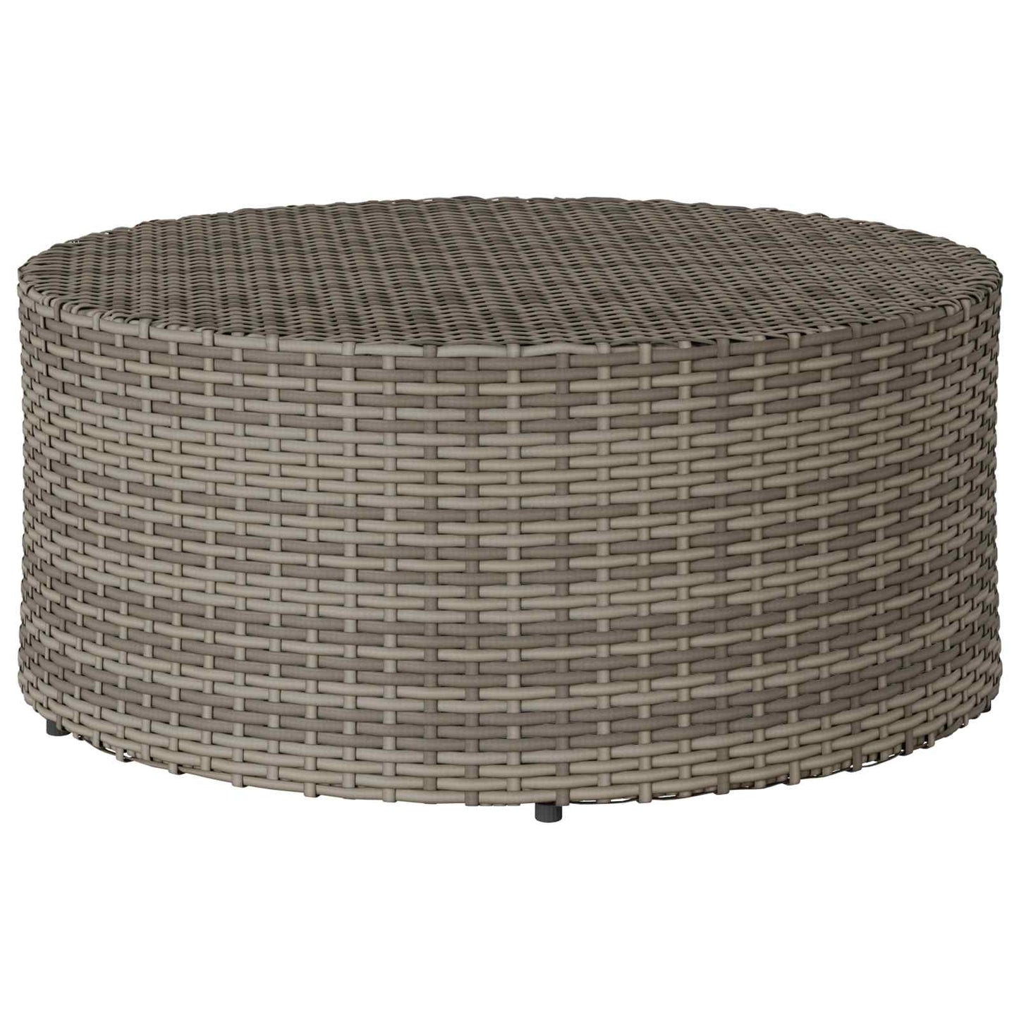 Tavolino da caffÃ¨ da esterno Grigio Ã˜ 68 x 30 cm polyrattan