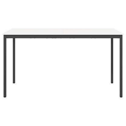 Tavolo da bar Bianco 200 x 100 x 105 cm Pino massello