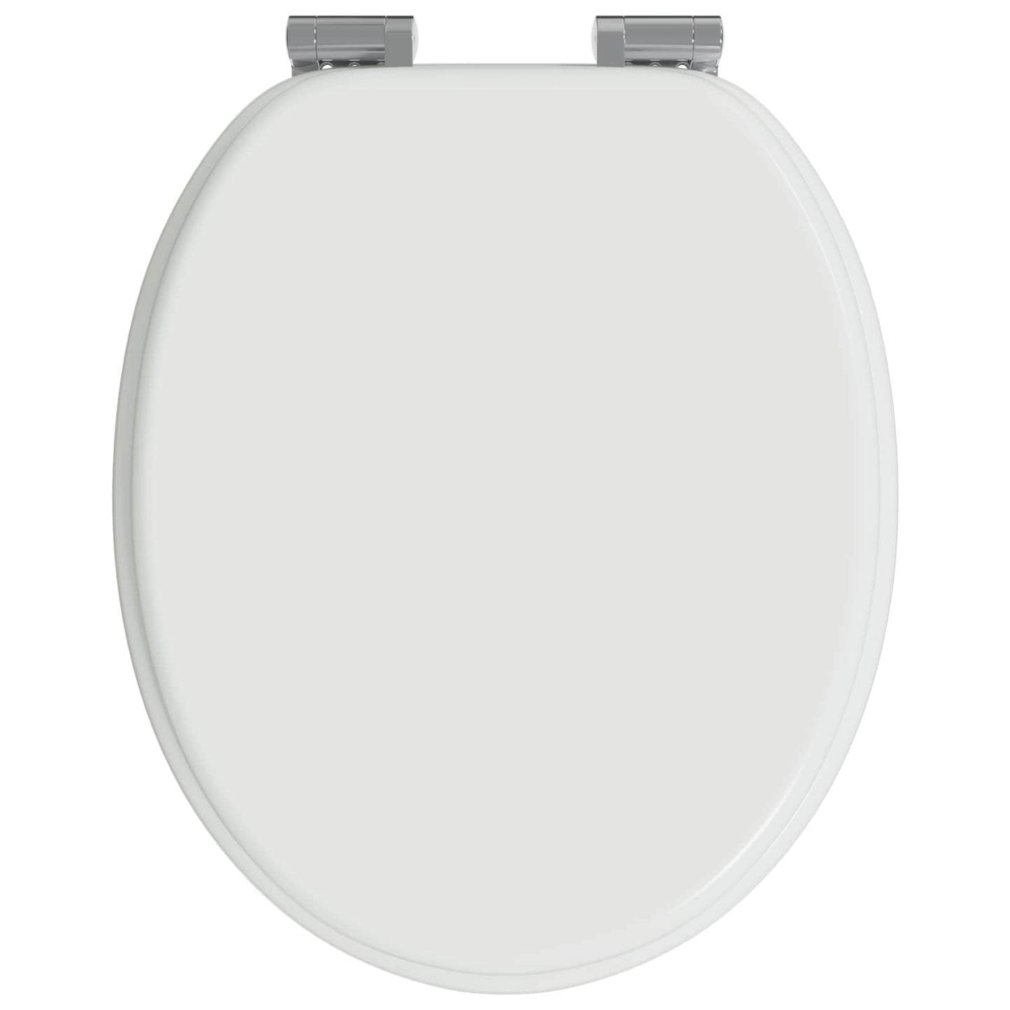 Sedile per toilette con chiusura morbida 2 pcs Bianco