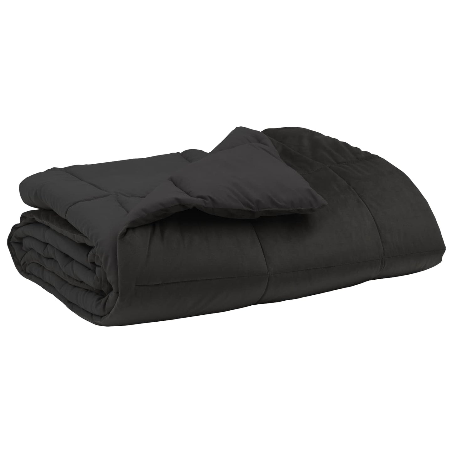 Duvet Estivo Trapuntato Antracite 135 x 200 cm Microfibra
