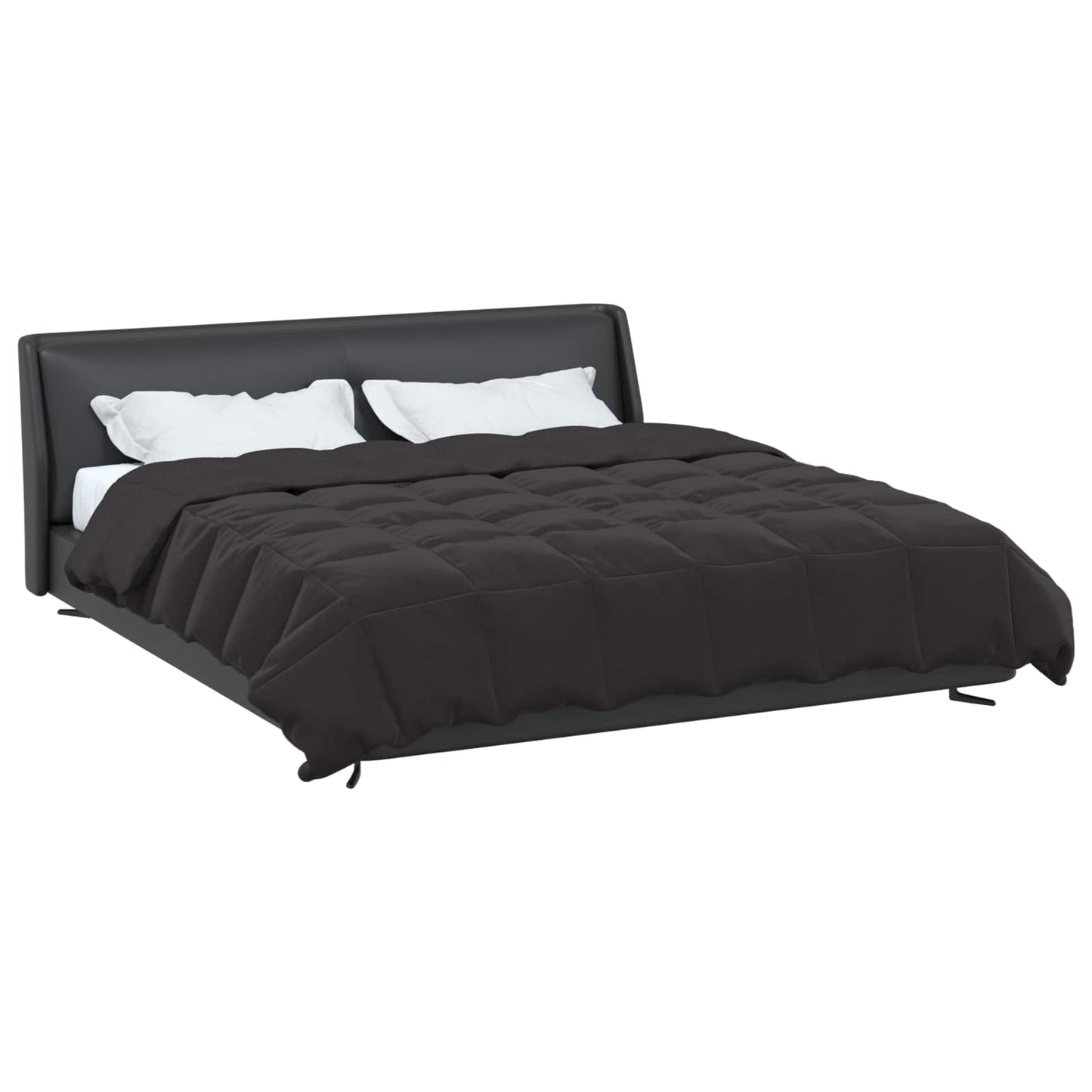Duvet Estivo Trapuntato Antracite 200 x 200 cm Microfibra