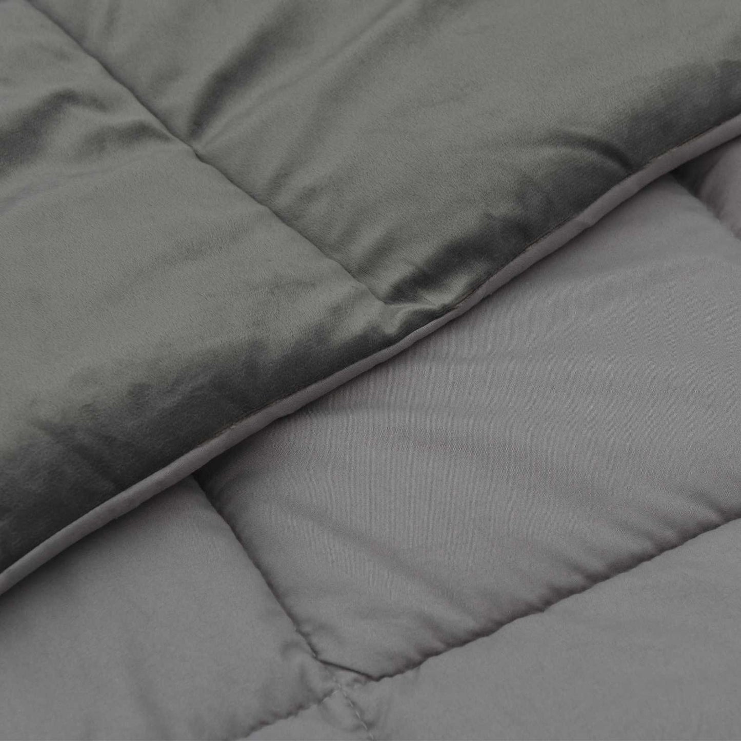 Duvet Estivo Trapuntato Grigio chiaro 155 x 220 cm Microfibra