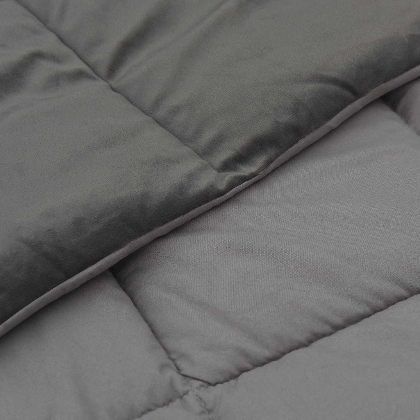 Duvet Estivo Trapuntato Grigio chiaro 200 x 220 cm Microfibra
