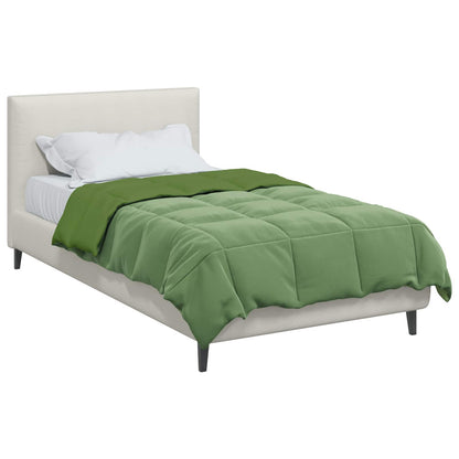 Duvet Estivo Trapuntato Verde 135 x 220 cm Microfibra