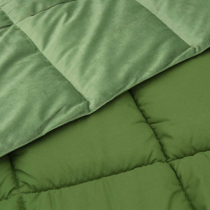 Duvet Estivo Trapuntato Verde 200 x 220 cm Microfibra