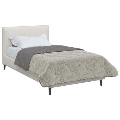 Duvet Estivo Trapuntato Grigio chiaro 140 x 220 cm