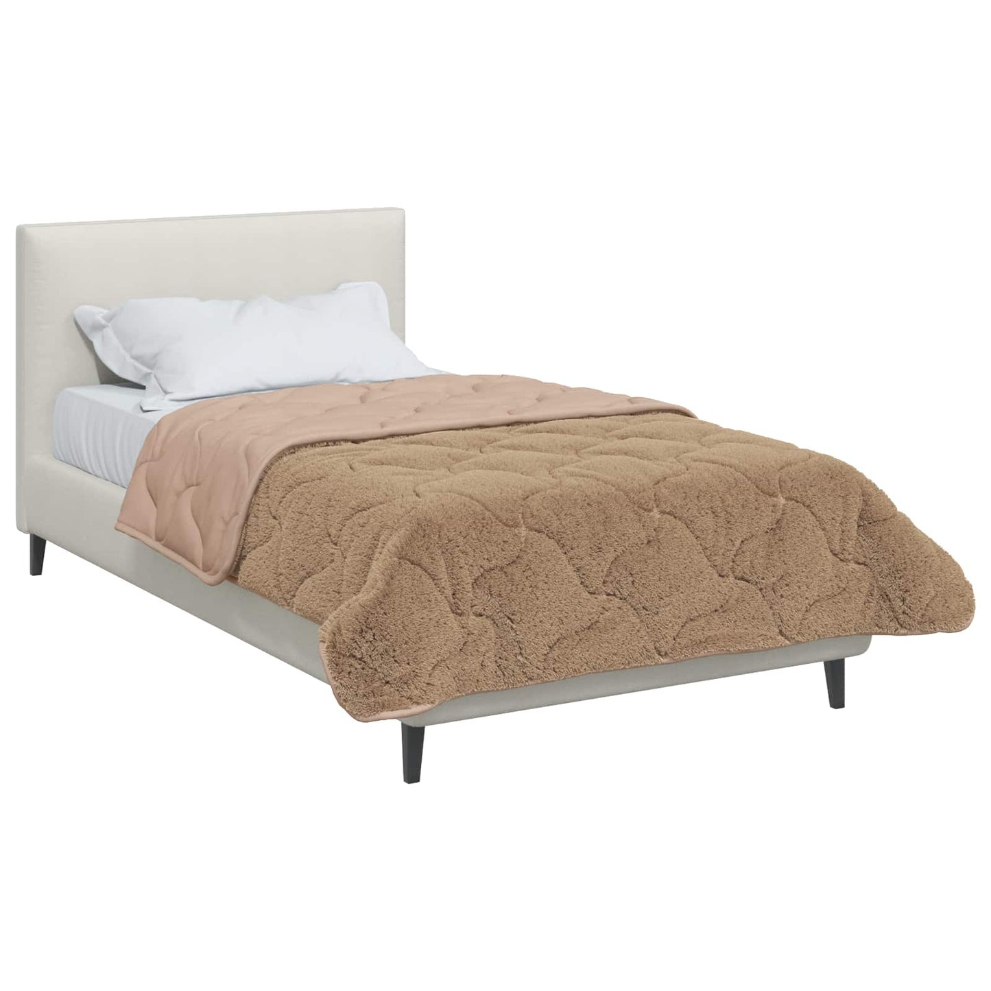 Duvet Estivo Talpa 135 x 220 cm Microfibra e Fleece Teddy