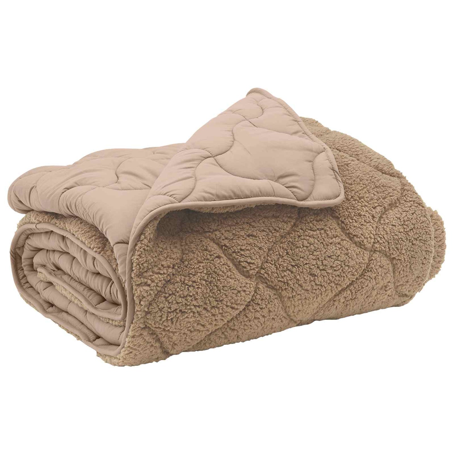 Duvet Estivo Talpa 200 x 220 cm Microfibra e Fleece Teddy