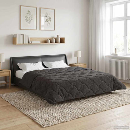 Piumone Completo Annuale Trapuntato Antracite 220 x 240 cm