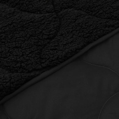 Piumone Completo Annuale Trapuntato Nero 140 x 220 cm