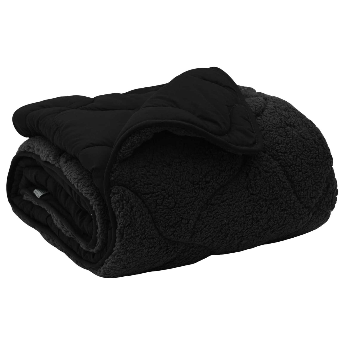 Piumone Completo Annuale Trapuntato Nero 240 x 260 cm