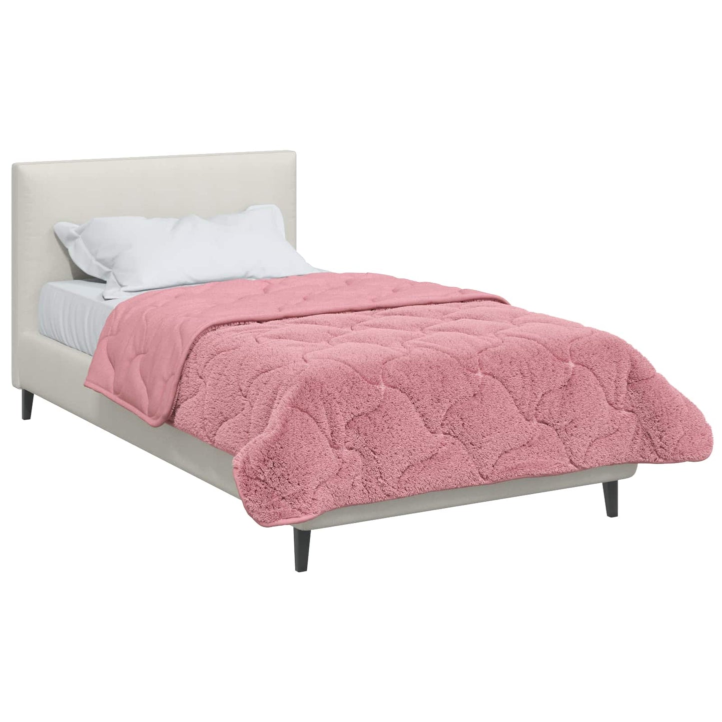Piumone Completo Annuale Trapuntato Rosa 140 x 220 cm