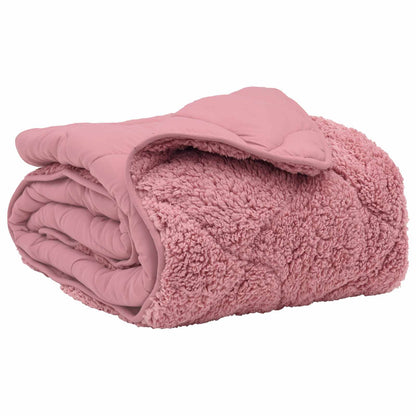 Piumone Completo Annuale Trapuntato Rosa 155 x 220 cm