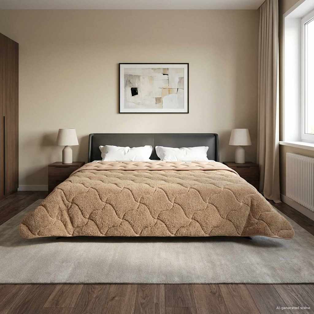 Piumone Completo Annuale Trapuntato Talpa 220 x 260 cm