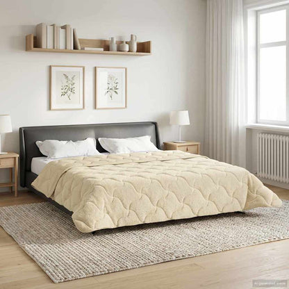 Piumone Completo Annuale Trapuntato Crema 220 x 240 cm