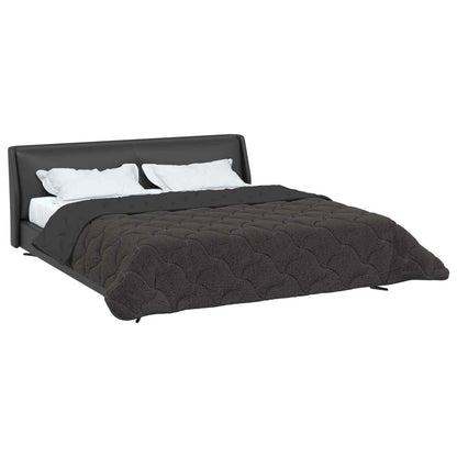 Duvet Invernale Trapuntato Antracite 200 x 240 cm