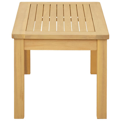 Tavolino da salotto Acacia chiaro 70 x 40 x 36 cm