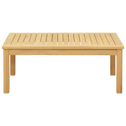 Tavolino da salotto Acacia chiaro 90 x 50 x 36 cm