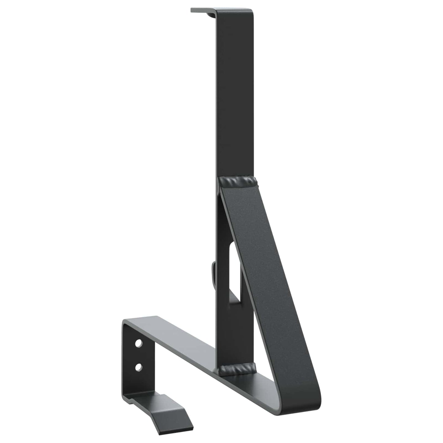 Supporto per guardia della neve 12 pcs Nero 29,5 x 3 x 34,5 cm