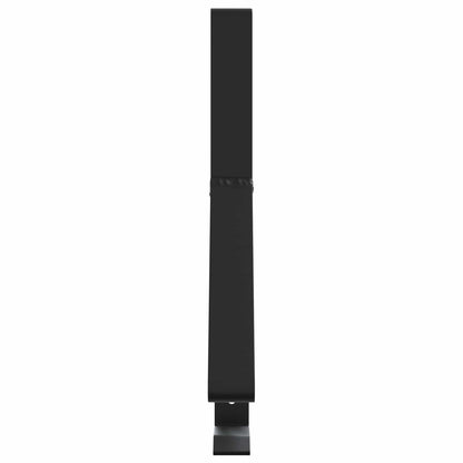 Supporto per guardia della neve 12 pcs Nero 29,5 x 3 x 34,5 cm